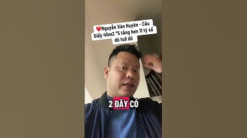 ❤️Nguyễn Văn Huyên - Cầu Giấy 45m2 *5 tầng hơn 11 tỷ sổ đỏ full đồ ☎️ 0901740573