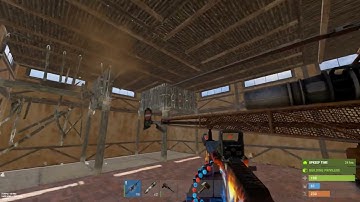 Garage for attack heli #rust