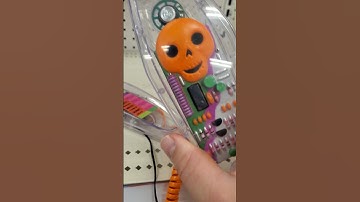 Shopping at Target Halloween Animated Retro 90