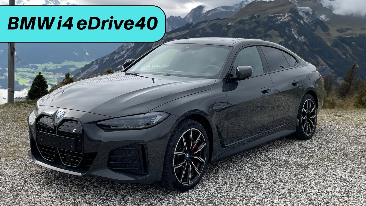 2023 BMW i4 Edrive40 Review - Range, Sporty design & Premium feel EV ...