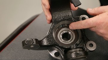Install Tip for Wheel Bearings w/Magnetic Encoded Seal