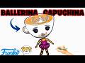 Como DIBUJAR a BALLERINA CAPUCHINA Funko Pop de la BRAINROT / How to DRAW BALLERINA CAPUCHINA