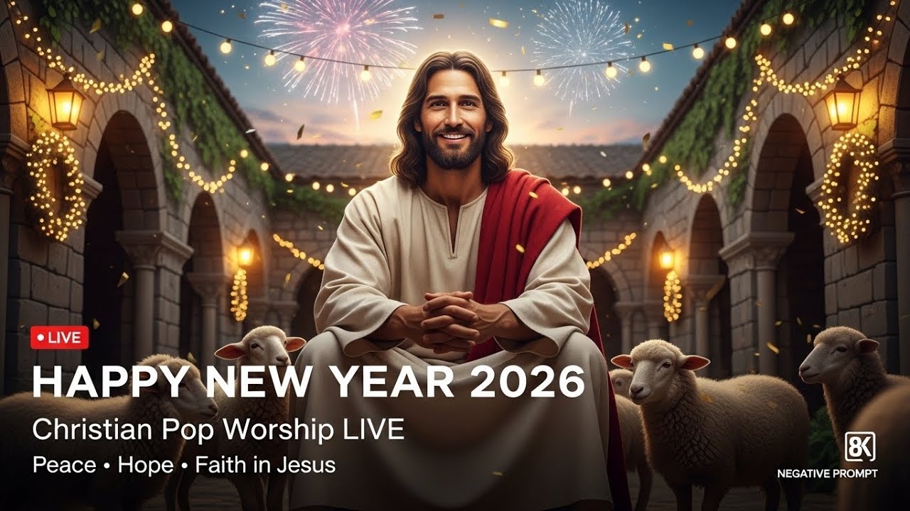 🔴 LIVE |Happy New Year 2026 🎉 | Christian Pop Worship Lady Gaga, Dua Lipa, Adele #4