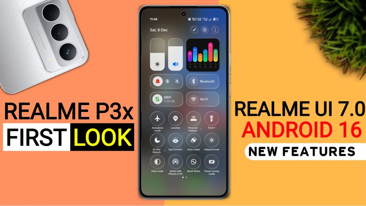 Realme P3x 5G Realme Ui 7.0 Android 16 Update - 24+ Hidden Features | P3X 5G New Update