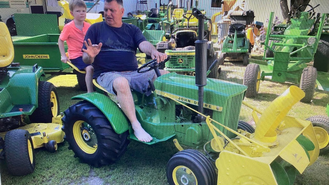 John Deere 110 Round Fender . YouTube