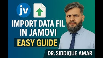 How to Import the Data File in Jamovi | Step-by-Step Guide