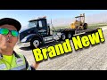 Landoll Hauls Brand New Forklift To Customer!