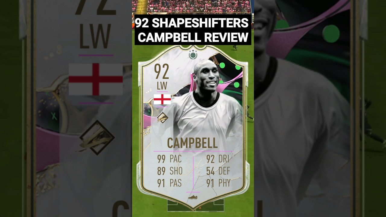 92 Shapeshifters CAMPBELL is a TANK in Fifa 23 