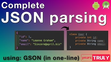 JSON Parsing | Gson | Android