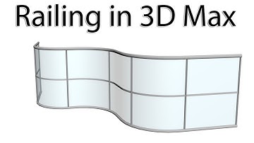 3D max Railing