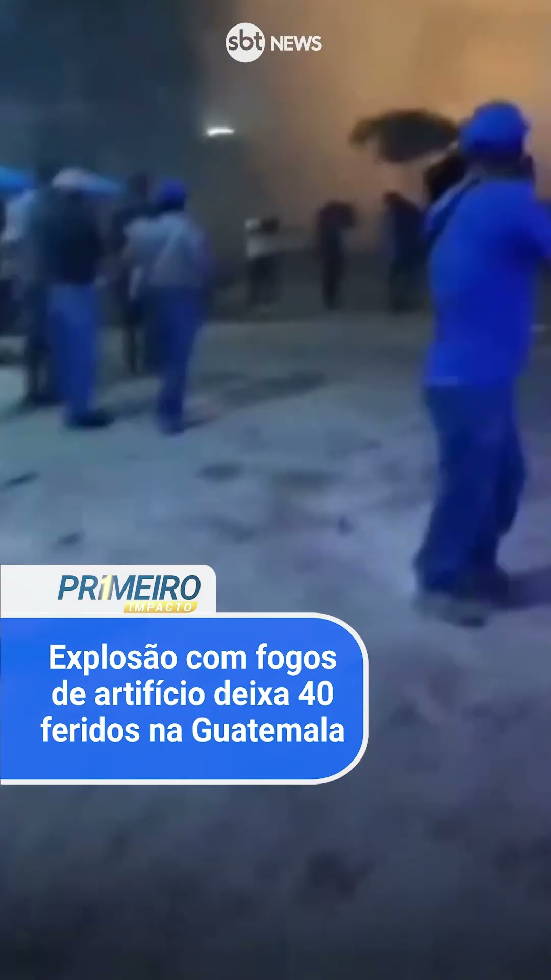 Explosão com fogos de artifício deixa 40 feridos na Guatemala