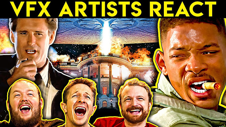 VFX Artists React to Bad and Great Independence Day CGi