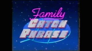 Family Catchphrase 27 Family Channel 1994
