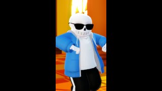 Spooky Scary Skeletons Mmd X Undertale Sans