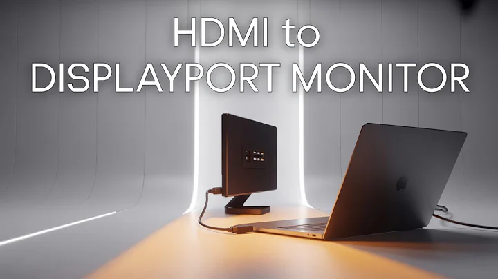 How to Connect an HDMI Laptop to a DisplayPort Monitor - Quick Guide