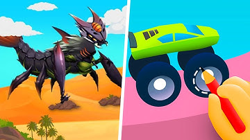 Insect Evolution | Wheel Scale 3D - Gameplay Walkthrough Max Levels (Part 1)