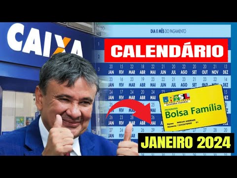 SAIU CALENDÁRIO DO BOLSA FAMÍLIA JANEIRO DE 2024 VEJA AS DATAS DE PAGAMENTO!
