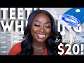 HOW TO: WHITEN TEETH AT HOME - AFFORDABLE TEETH WHITENING AMAZON CHEAP | Mena Adubea