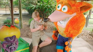 Robert Irwin Encounters a Surprise Visitor at Australia Zoo