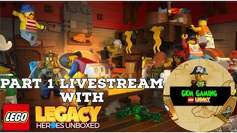 Lego Legacy Heroes Unboxed - Part 1 Livestream Total Awesomeness 579,683