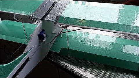 Double ailerons bi plane