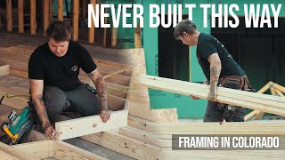 ReLearning To Frame In Colorado | Overhangs, Blocking, Rake Walls [On The Road #2]