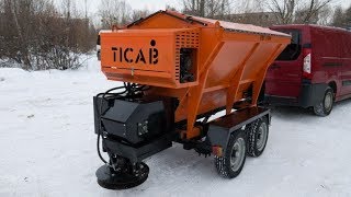 Salt Spreader | Solarka Piaskarka RPS-1500 | TICAB