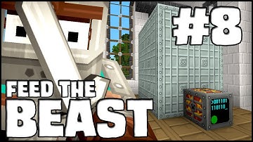 Minecraft Feed The Beast - Episode 8: Pew-Pew Gun