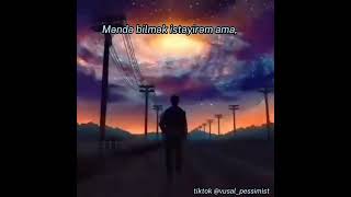 Bir Gün Olmayacam Qəmli Şeir