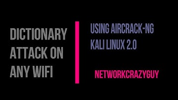 Dictionary Attack on any Wifi || Aircrack-ng || Kali linux 2.0