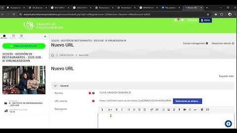 COMO PONER GRABACIONES DE ZOOM EN MOODLE PARA NUESTROS ALUMNOS