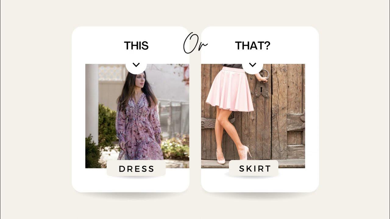 This Or That CLOTHES Edition #thisorthat #clothes #edition #fun # ...