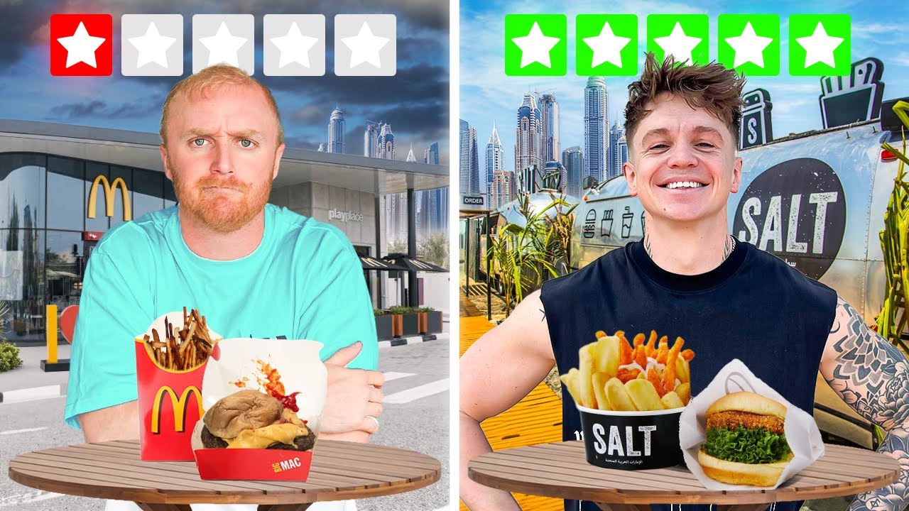 We Tried DUBAI Fast Foods!