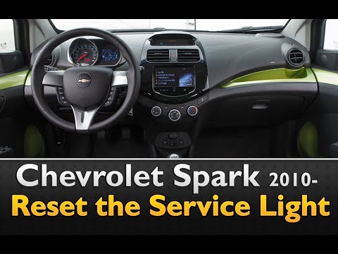 Chevrolet Spark 2010- Service Light Reset. Easy Steps! - Youtube