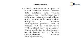 Unleash The Power Of Cloud Analytics!