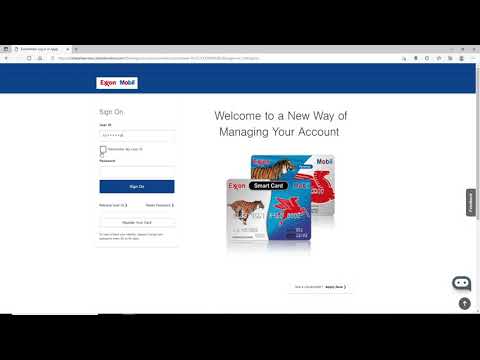 How to Login to Exxon Credit Card Account | Exxon Credit Card Sign In 2021 | exxon.com Login