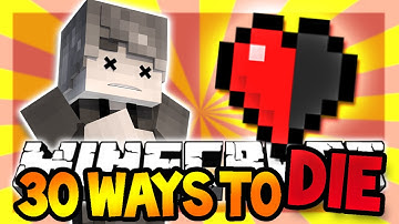 I HAVE TO KILL MYSELF?! | Minecraft 30 Ways to Die | (Minecraft Custom Puzzle Map)