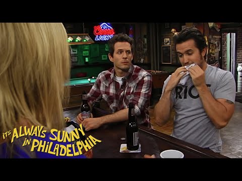 Mac Eats Dee's Contract - It's Always Sunny in Philadelphia