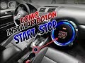 COMO INSTALAR BOTON START STOP