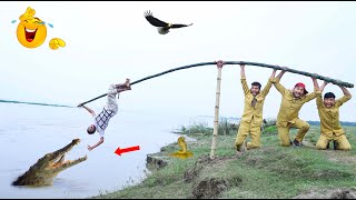 Must Watch New Game Special Comedy Video 2024 😎Totally Amazing Comedy Episode 364 By Bidik Fun Tv
