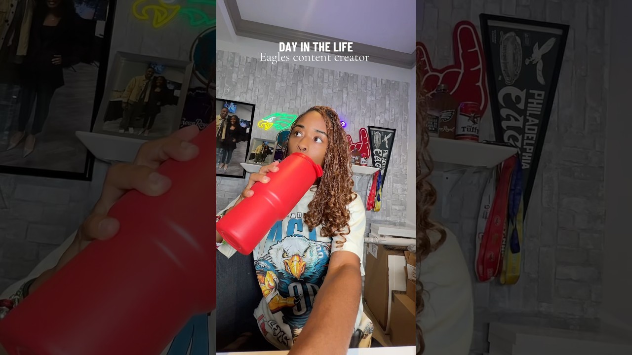 Eagles content creator day in the life 