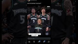 Lamelo and Ant are going to be unstoppable 😨 #viral #nba #anthonyedwards #hoops #lameloball