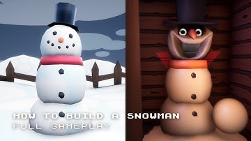 How To Build A Snowman - Full Gameplay (No Commentary)