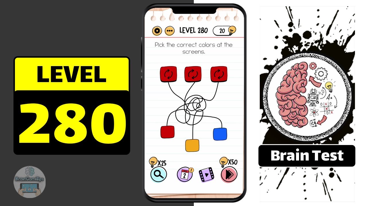 Игра brain test 67 уровень. BRAINTEST 280. Уровень 280 BRAINTEST. Brain Test уровень 280. Как пройти 280 уровень в Brain Test.