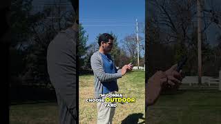 Starlink App: Testing Satellite Alignment on a Clear Day! #shorts