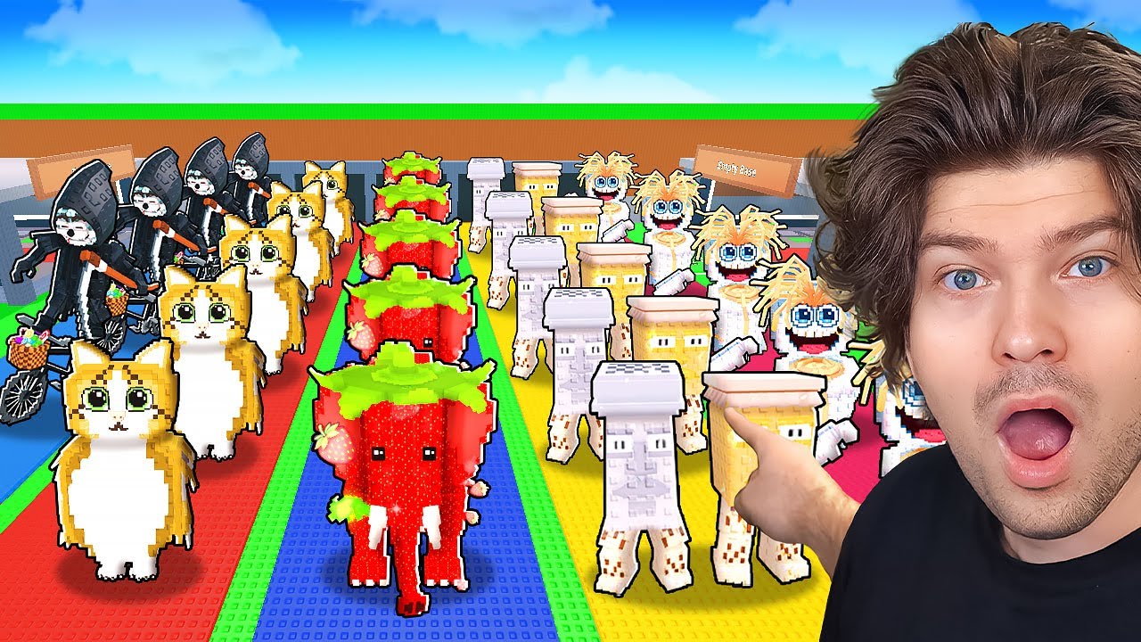 😱Максимальная Удача на ПЯТИ КОНВЕЕРАХ На АДМИНСКОМ СЕРВЕРЕ в Steal a Brainrot..