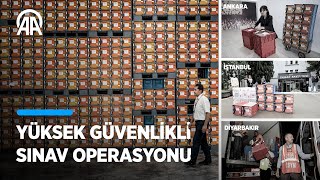 Ösymnin Yks Için Yürüttüğü Yüksek Güvenlikli Sınav Operasyonu Adım Adım Görüntülendi