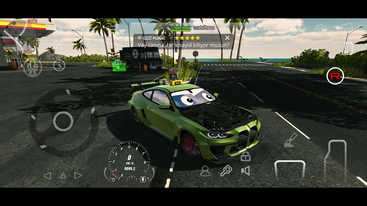 Bmv M4 ile taksicilik yaptım