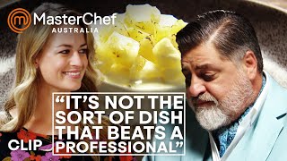 Billie McKay Judges This Meringue | MasterChef Australia | MasterChef World