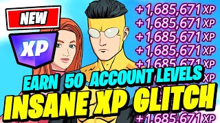 *INVINCIBLE XP GLITCH* How to Earn 50 Account Levels & Level Up Fast in Fortnite OG (BEST XP GLITCH)